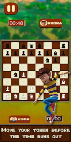 Rudra Chess - Chess For Kids Mod Captura de tela 0