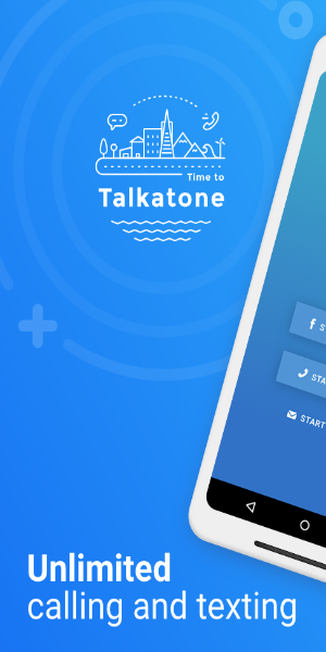 Talkatone: Texten & Anrufen