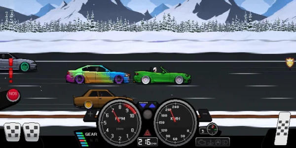 Pixel Car Racer MOD應用截圖第1張