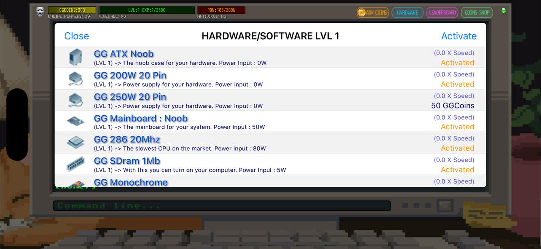 Hacker Online RPG应用截图第1张