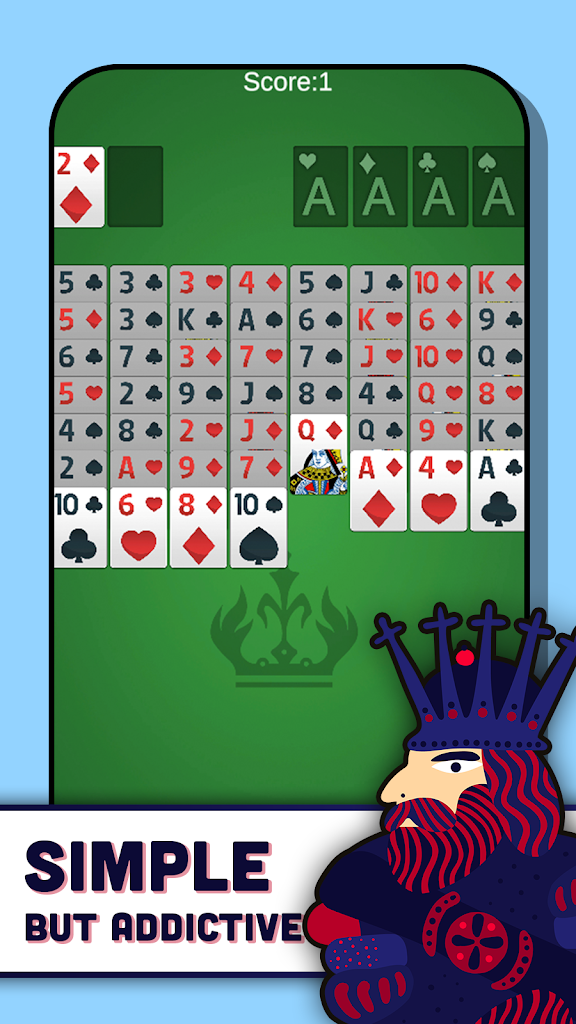 FreeCell Solitaire - Card Captura de pantalla 2