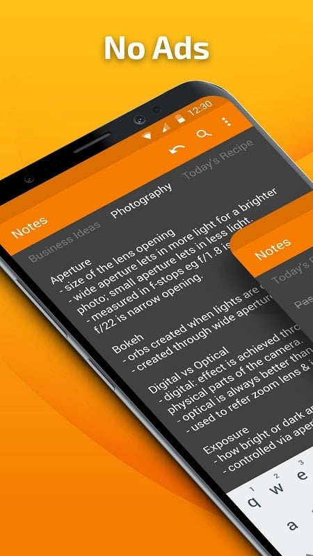 Schlichte Notizen Pro Screenshot 0