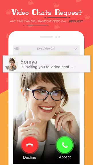 Live Video Chat - Random Video Call with Girls Ảnh chụp màn hình 3