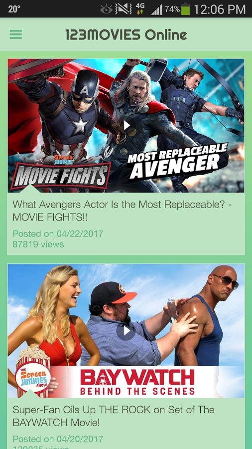 Movies123 online Captura de pantalla 0