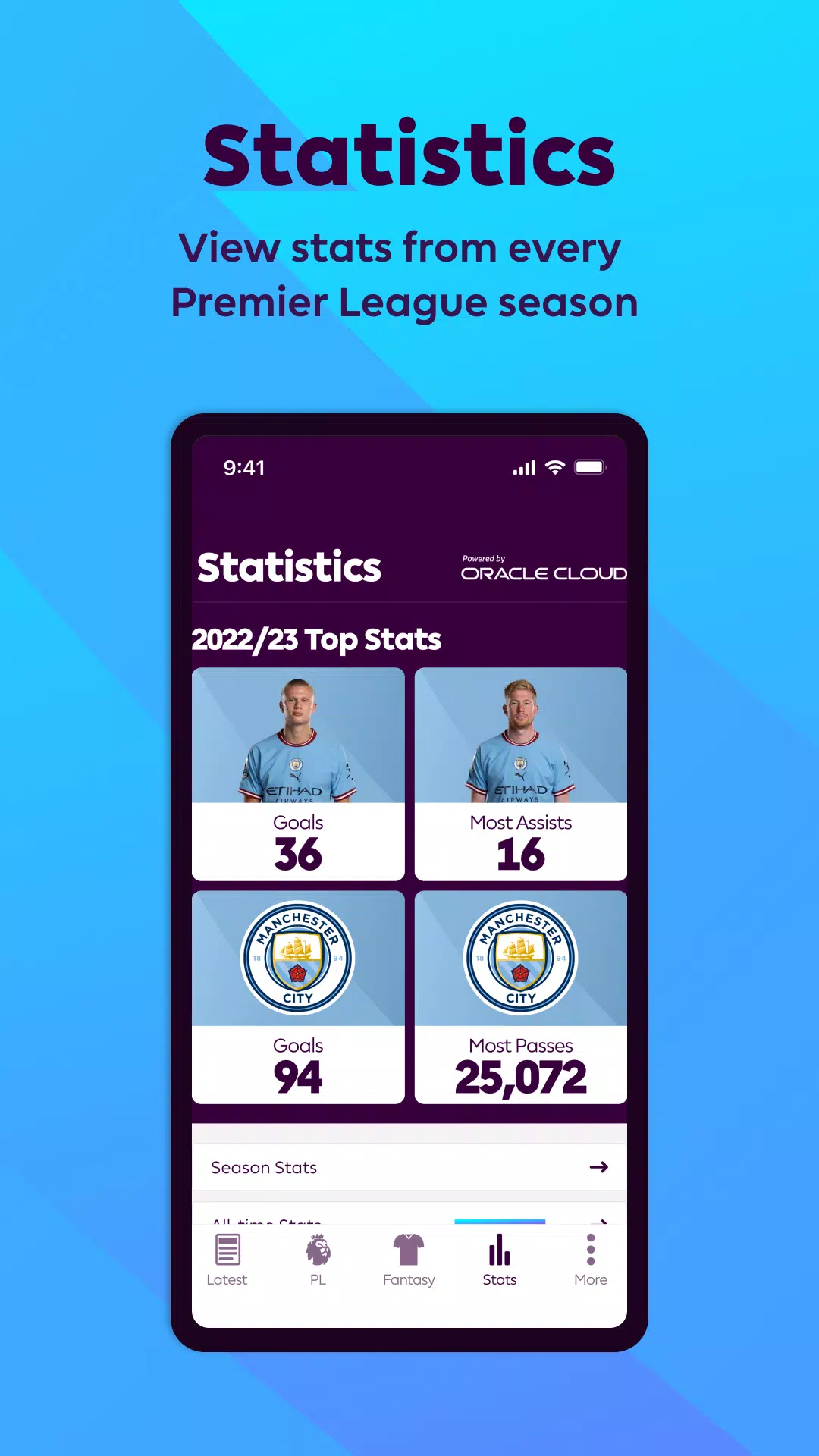 Premier League - Official App Captura de pantalla 3