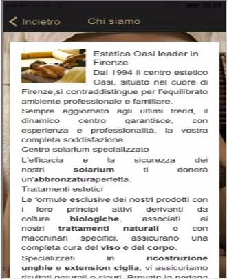 Oasi Estetica Firenze应用截图第3张