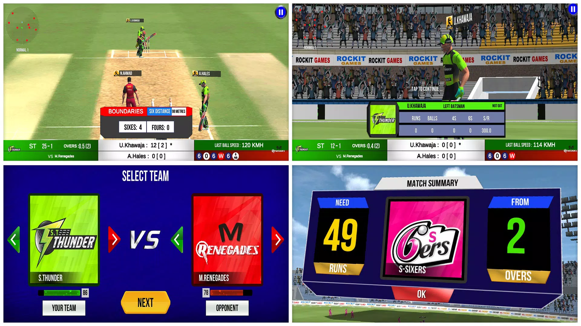 Aussie T20 Cricket Game 2023 Schermafbeelding 3