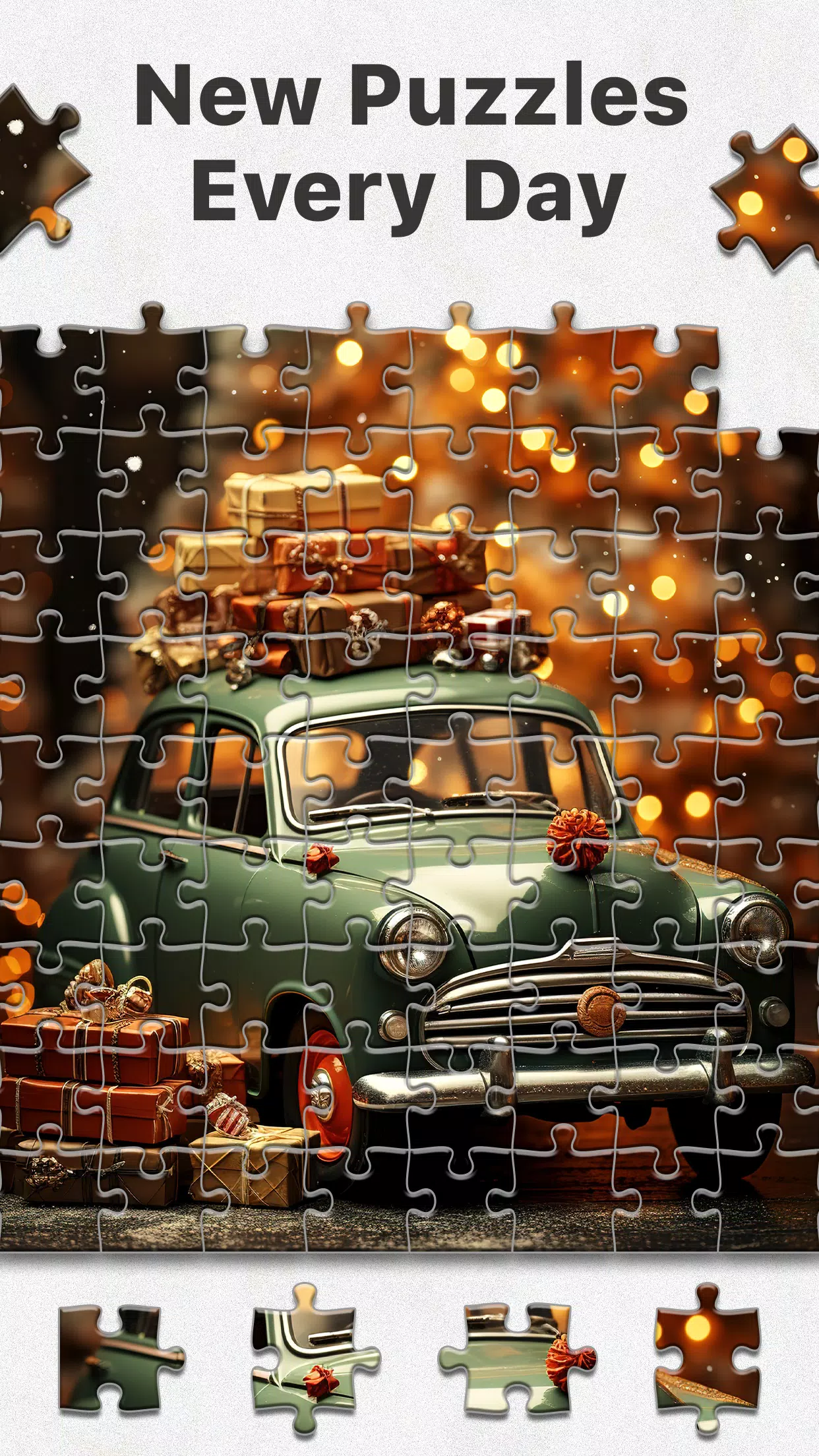 Christmas Jigsaw - Puzzle Game Tangkapan skrin 3