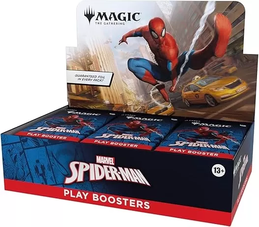 Amazon Restocks Spider-Man Magic：The Gathering Boosterボックスは今日