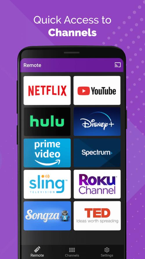 Remote Control for Roku TV ဖန်သားပြင်ဓာတ်ပုံ 1