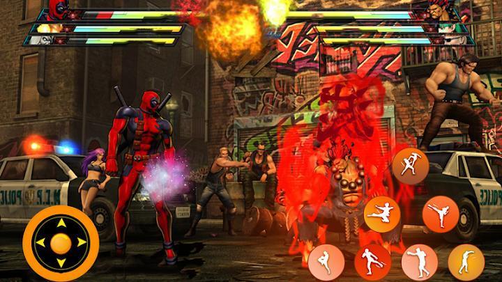 SuperHero Fighting Game:Taken7 Capture d'écran 2