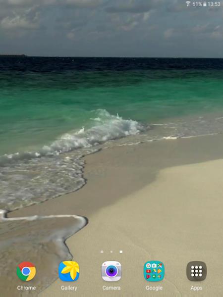 Tropical Beach Live Wallpaper Ảnh chụp màn hình 3