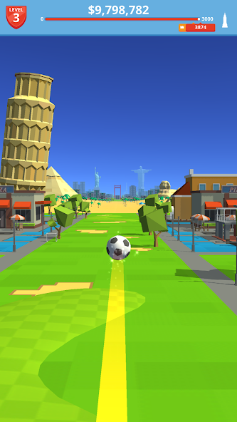 Schermata Soccer Kick Mod 3