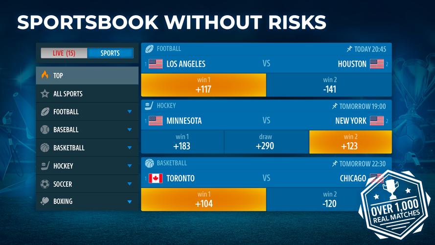 Sportsbook by Pokerist 스크린샷 0