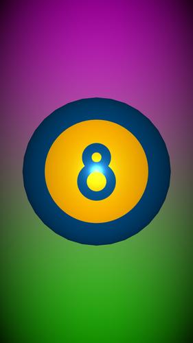 Magic 8 Ball Live Wallpaper 3D Capture d'écran 1
