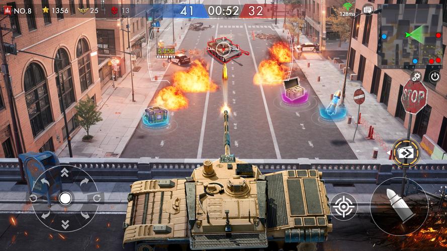 Tank Conflict: PVP Blitz MMO ภาพหน้าจอ 1