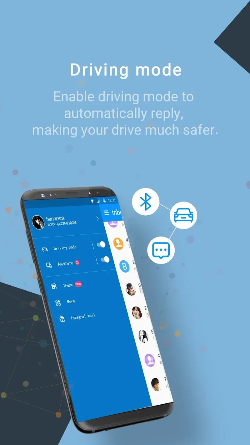 Handcent Next SMS messenger 스크린샷 0