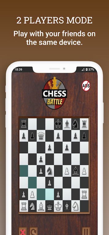 Chess Battle ဖန်သားပြင်ဓာတ်ပုံ 2