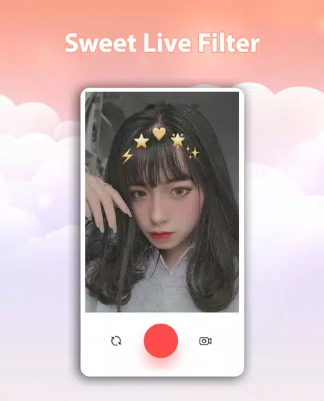 Sweet Live Filter Face Camera স্ক্রিনশট 2