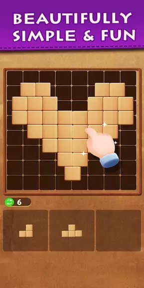 Wood Block Puzzle Classic Game Ảnh chụp màn hình 3