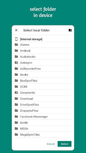 Autosync - File Sync & Backup स्क्रीनशॉट 1