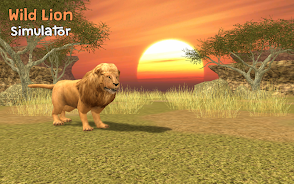 Wild Lion Simulator 3D Zrzut ekranu 0