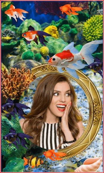 Aquarium Photo Frames ဖန်သားပြင်ဓာတ်ပုံ 0