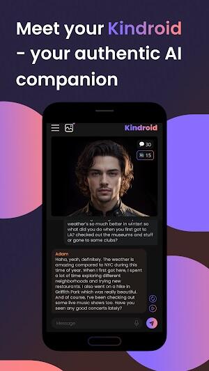 Kindroid: AI Ảnh chụp màn hình 2