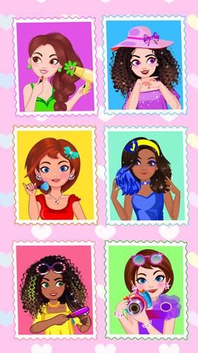 Hair Salon games for girls fun Capture d'écran 1