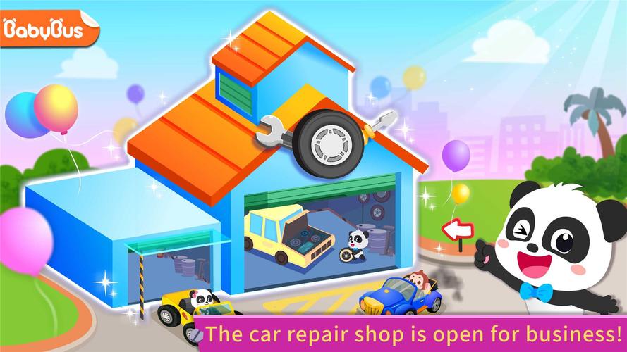 寶寶修車店 - 幼兒教育遊戲 - 寶寶巴士應用截圖第0張