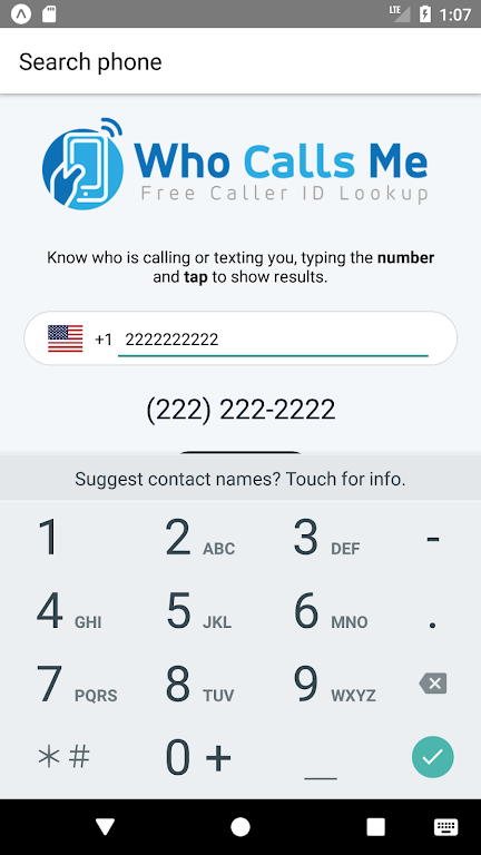 WhoCallsMe Captura de tela 1
