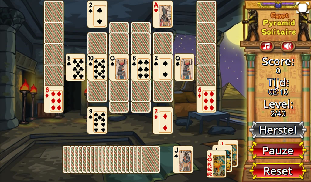 Egypt Pyramid Solitaire Zrzut ekranu 3