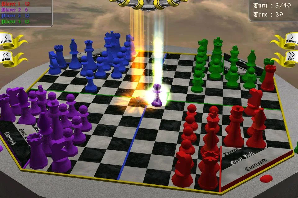 Warlord Chess Tangkapan skrin 0