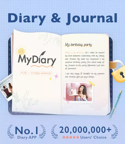 My Diary - Daily Diary Journal Captura de tela 0