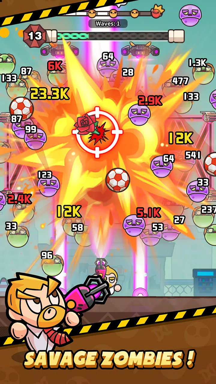 Zombie Smash: BLAM! Ảnh chụp màn hình 2