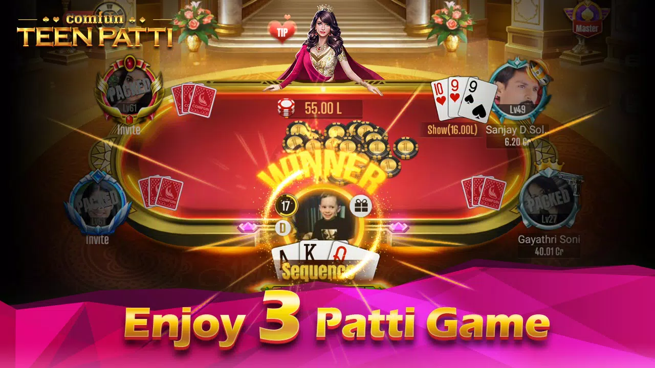 Teen Patti Comfun Card Online Screenshot 3