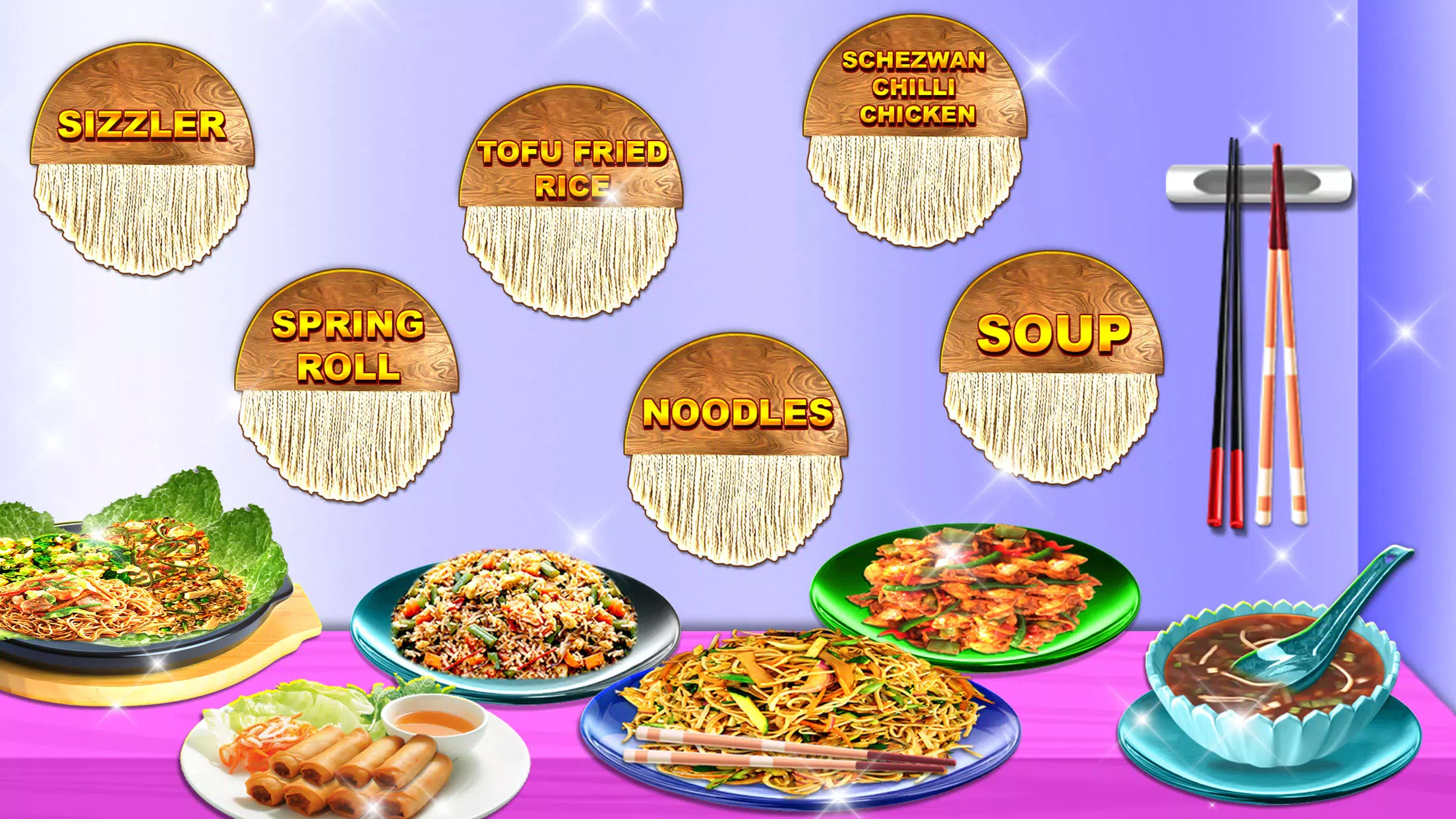 Lunar Chinese Food Maker Game Tangkapan skrin 1