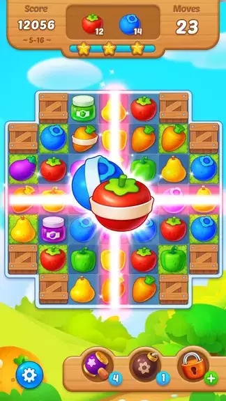 Fruit Garden Blast Captura de pantalla 1