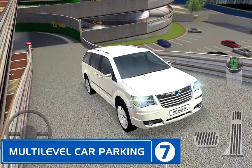 Multi Level 7 Car Parking Sim Ekran Görüntüsü 0