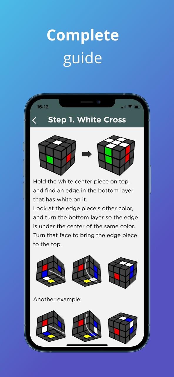 Rubik Cube: Solver and Guide स्क्रीनशॉट 3