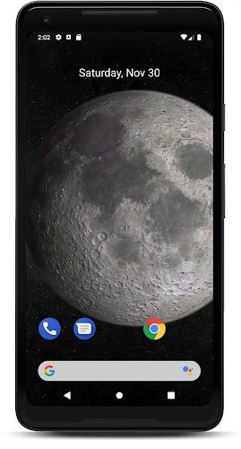 Moon 3D Live Wallpaper ภาพหน้าจอ 2