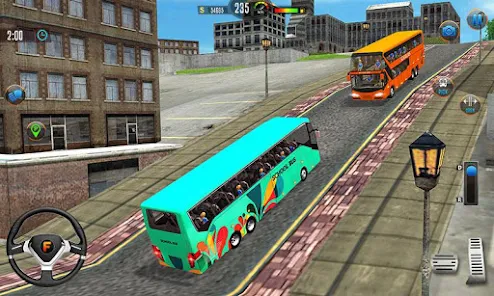 Offroad School Bus Drive Games應用截圖第2張