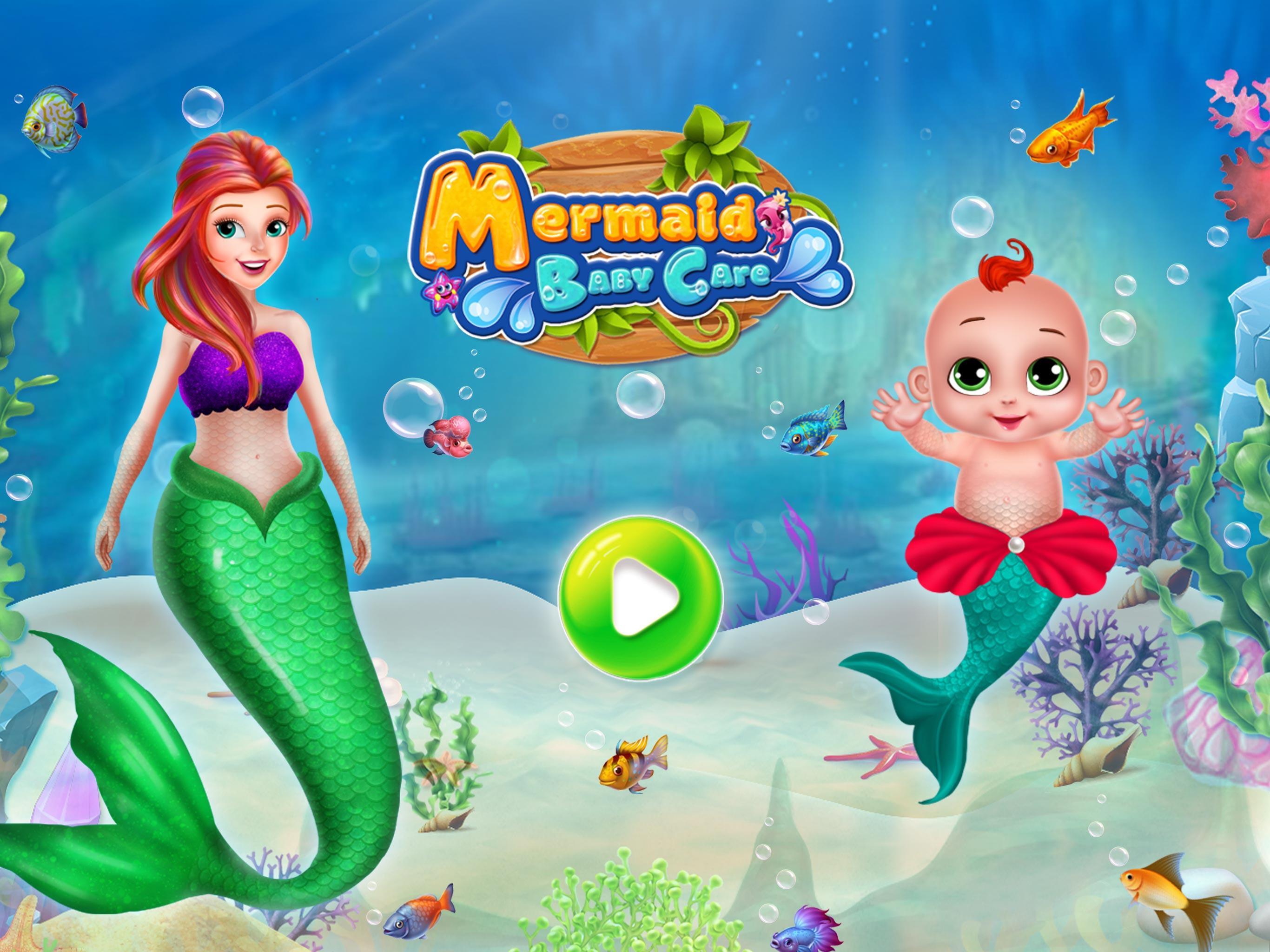 Mermaid Girl Care-Mermaid Game Ekran Görüntüsü 0