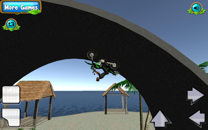 Bike Tricks: Hawaii Trails Capture d'écran 1