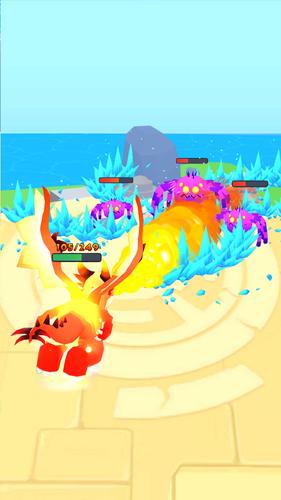 Monster Evolution Run & Battle ဖန်သားပြင်ဓာတ်ပုံ 1