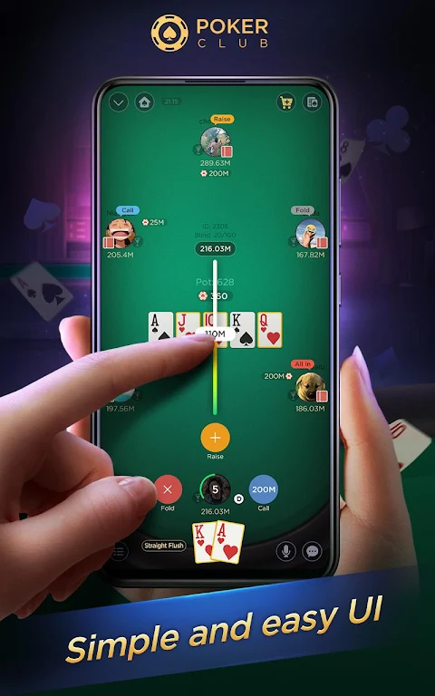 Poker Club - Private Texas with real friends Ekran Görüntüsü 0