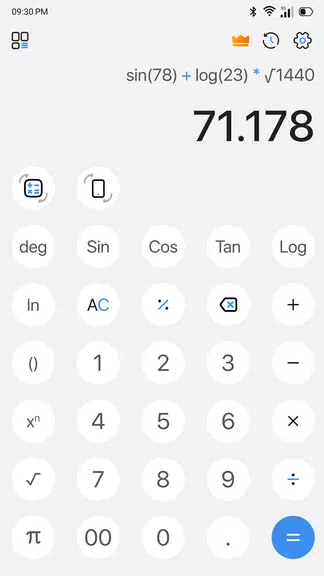 Simple Calculator for Android Ekran Görüntüsü 1