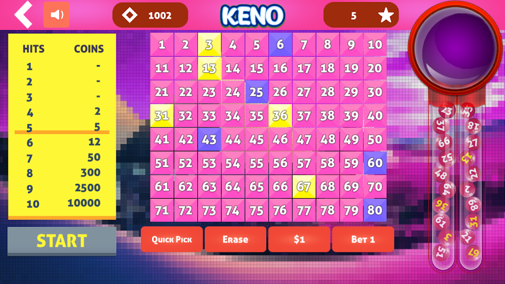 Keno Cleopatra应用截图第0张