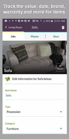 HomeZada Mobile Screenshot 3