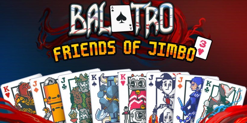 Balatro는 Friends of Jimbo 3 업데이트로 8개의 프랜차이즈와 더 많은 난동을 추가합니다.